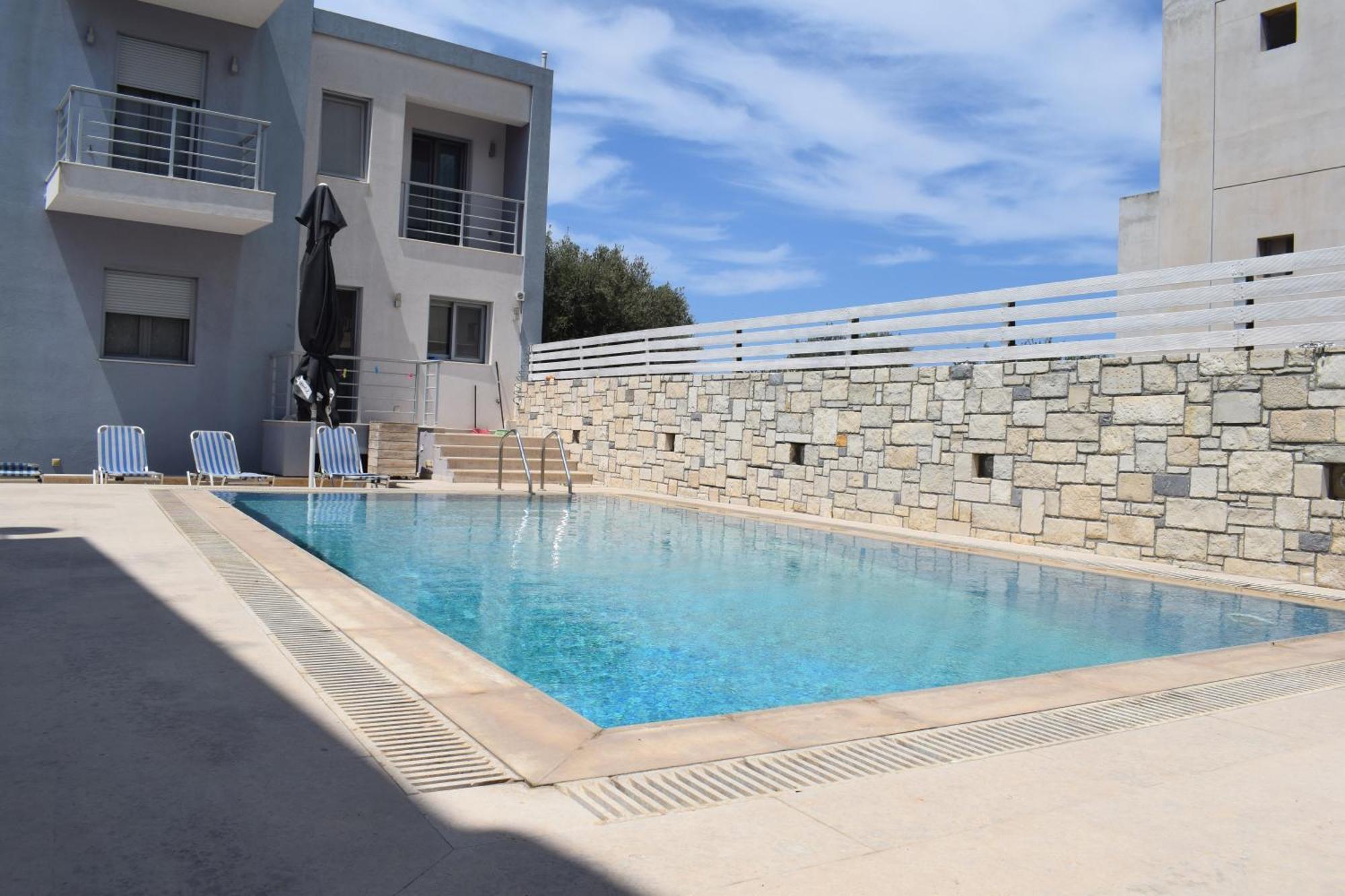Aquarock Villa With Private Pool Prassas Exterior photo