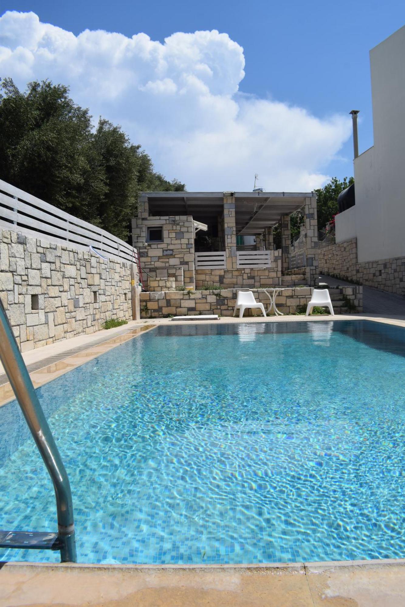 Aquarock Villa With Private Pool Prassas Exterior photo
