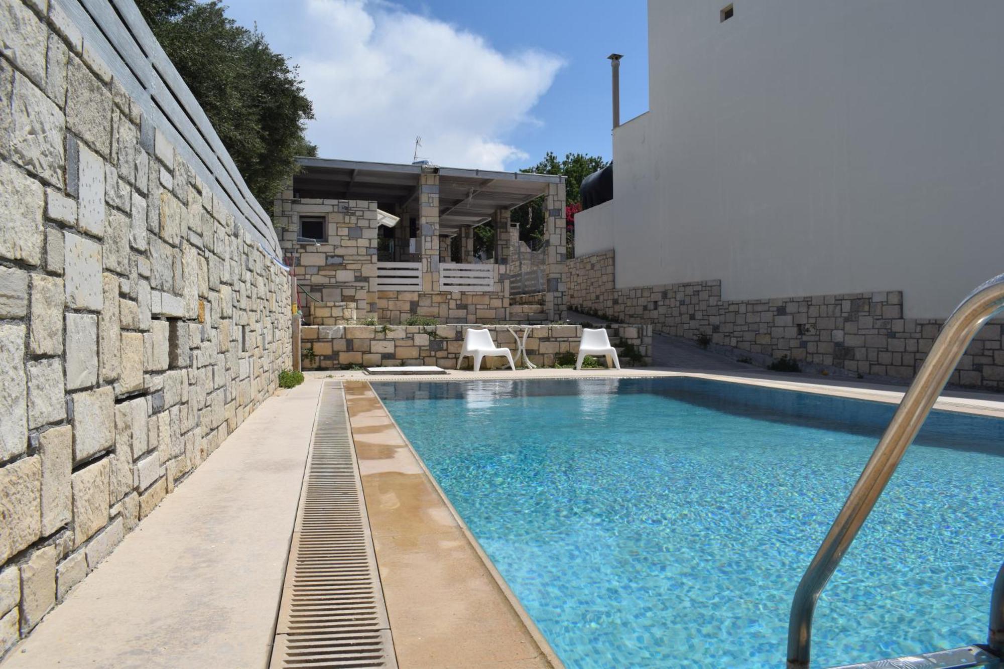 Aquarock Villa With Private Pool Prassas Exterior photo